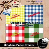 Gingham Paper Creator by Boop Designs Gingham Paper Creator by Boop Designs