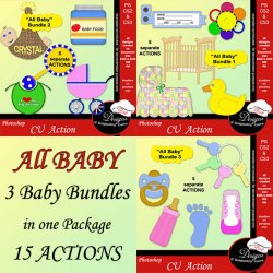 All Baby ULTIMATE Actions by Boop Designs