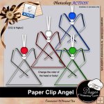 Paper Clip Angel by Boop Designs