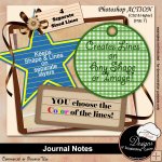 Journal Notes by Boop Designs