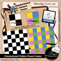 Checkerboard Pattern Preset Creator by Boop Designs Checkerboard Pattern Preset Creator by Boop Designs