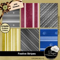 Festive Stripes - Overlays by Boop Designs