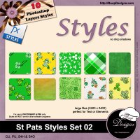 St Pats STYLES 02 by Boop Designs St Pats STYLES 02 by Boop Designs