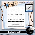 Dashed Lines 01 by Boop Designs