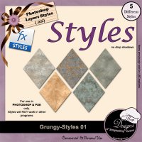 Grungy STYLES 01 by Boop Designs Grungy STYLES 01 by Boop Designs