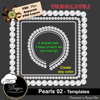 Pearls 02 TEMPLATE by Boop