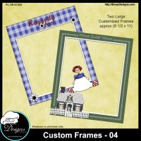 Custom Frames 04 by Boop Designs Custom Frames 04 by Boop Designs