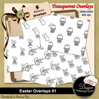 Easter Pattern Overlays 01 by Boop Designs Easter Pattern Overlays 01 by Boop Designs