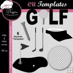 Golf - CU Templates by Boop Designs