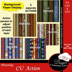 Background Paper Displays by Boop Designs
